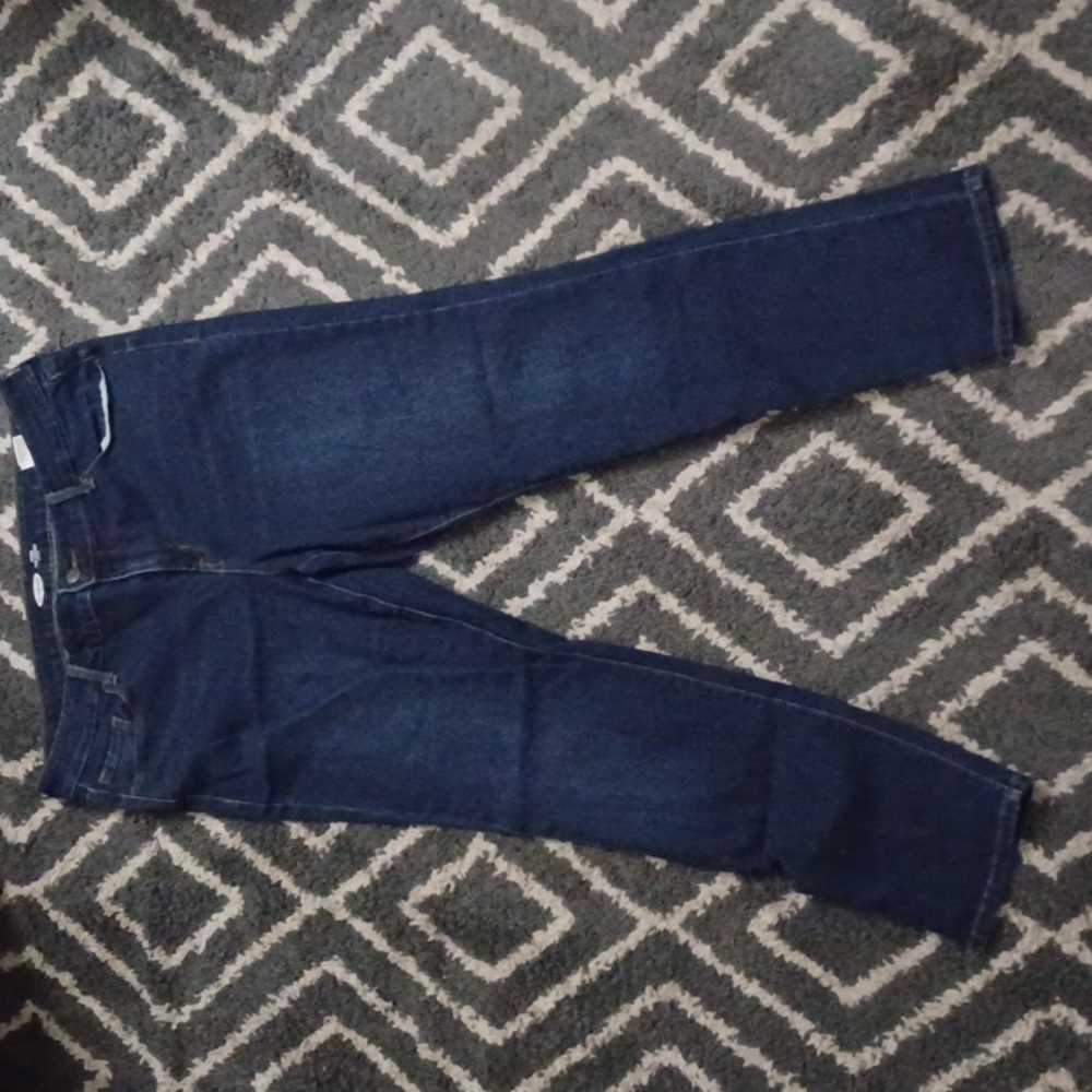 Old Navy power slim straight mid-rise Jean